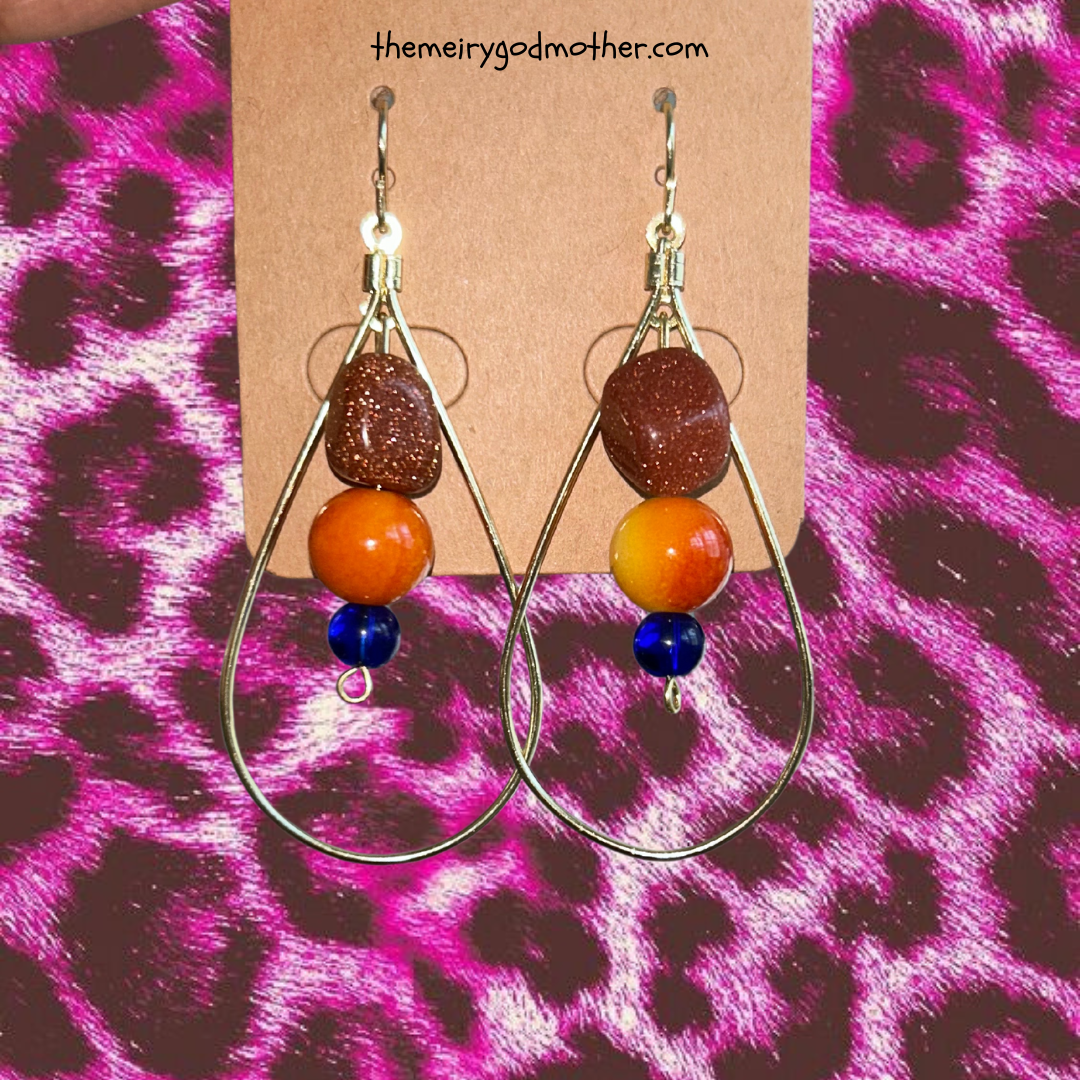 “Goldie” Goldstone Earrings